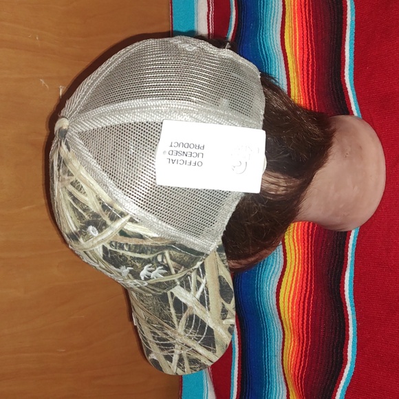 Ducks Unlimited Camo Mesh Trucker Strapback Hat Cap New - Picture 4 of 10
